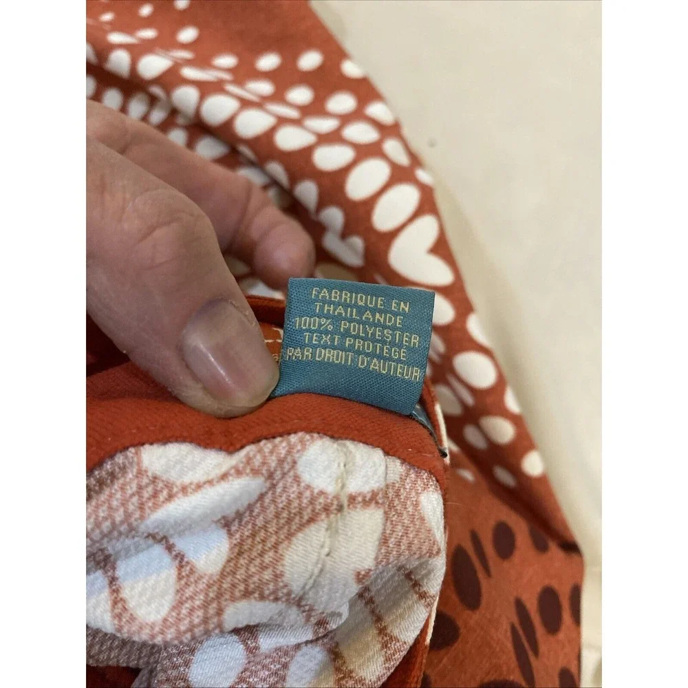 Tommy Bahama Relax Board Shorts Orange Geometric Pattern 10
